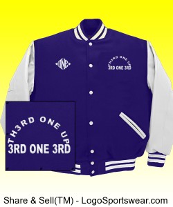TH3RD ONE UP SPORTS TEAM JACKET Design Zoom